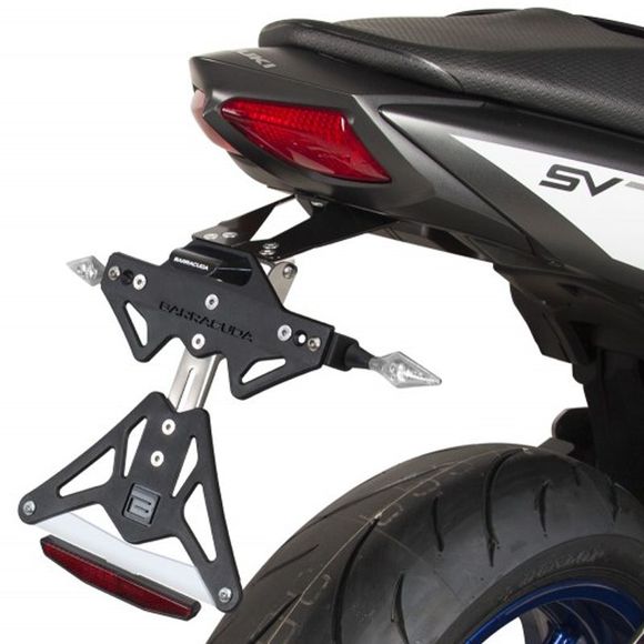 Barracuda Black License Plate Holder - BlackRef: bar0262 / sn6104-16