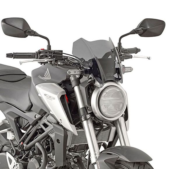 Givi Smoked Bubble - GreyRef: A1164
