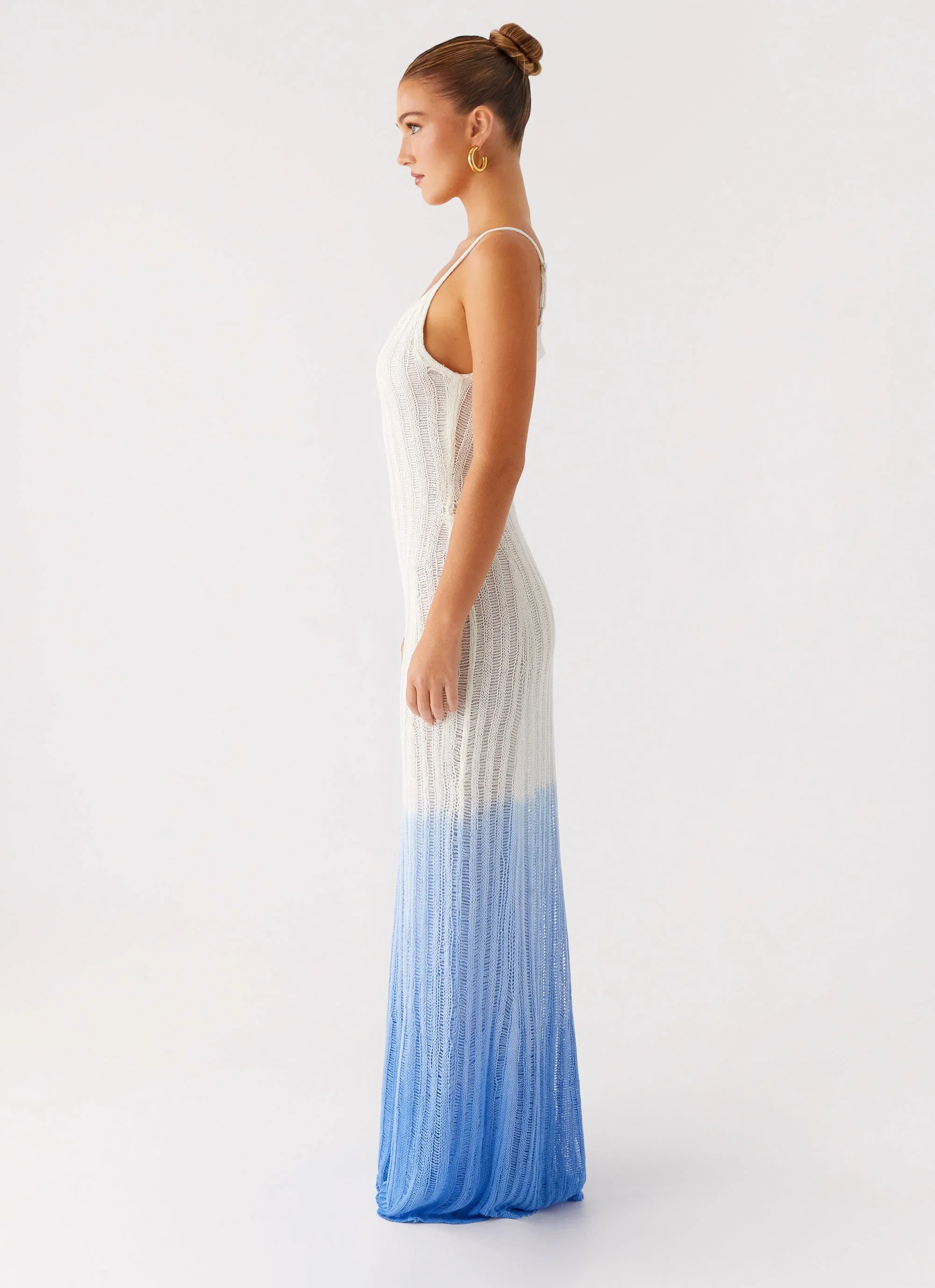 Kiki Maxi Dress - Ombre Blue