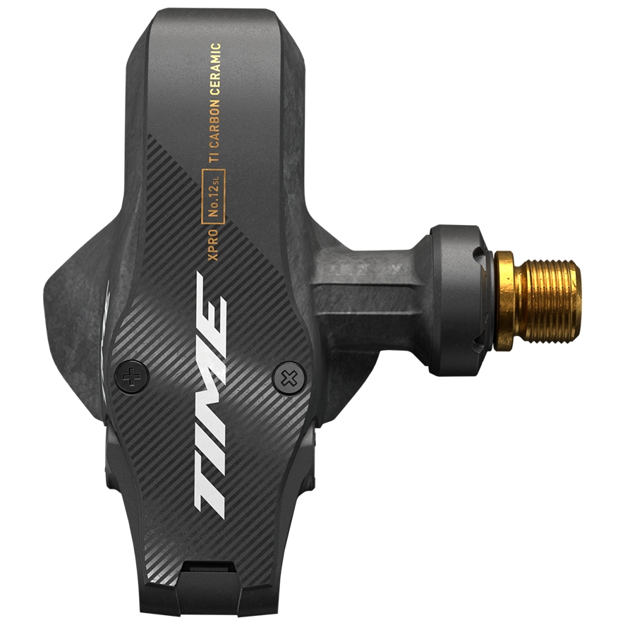 Time XPRO 12 SL Pedal - ICLIC - Q-Factor 57mm - carbon/gold - PD-XPRO-12SL-B1