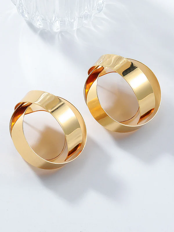 Geometric Drop Earrings