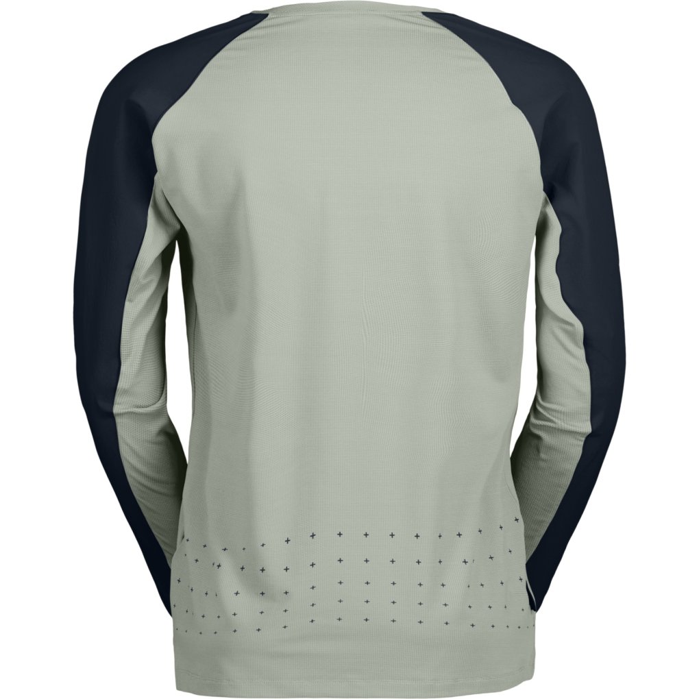 SCOTT Trail Vertic Pro Long Sleeve Tee Men - spray grey/dark blue