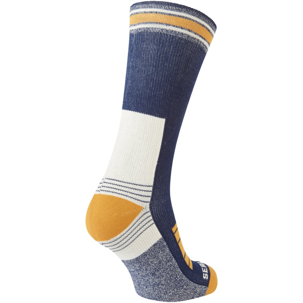 SealSkinz Norwich Waterproof Mid Length Hiking Socks - Blue
