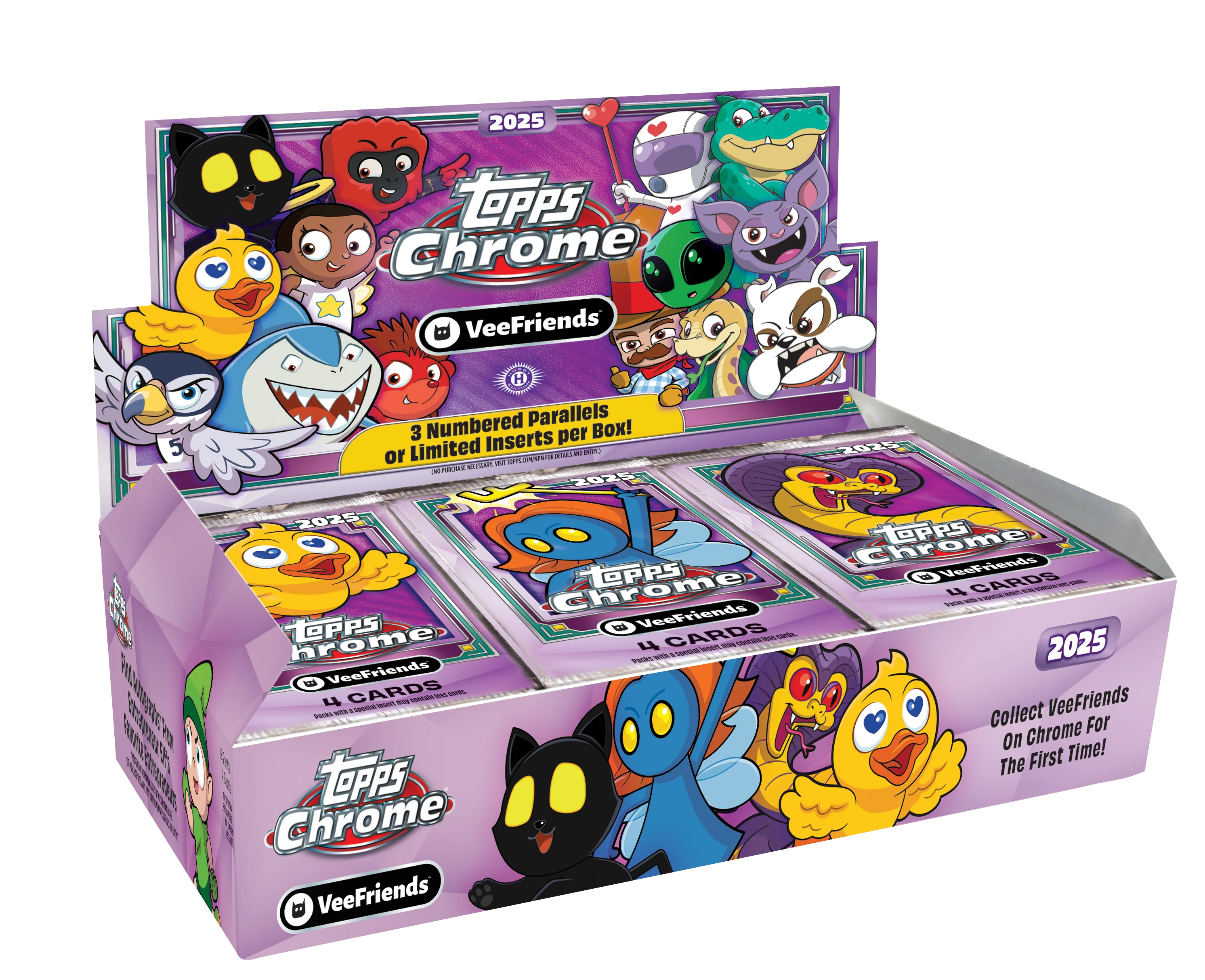 2025 Topps Chrome® VeeFriends - Hobby Box