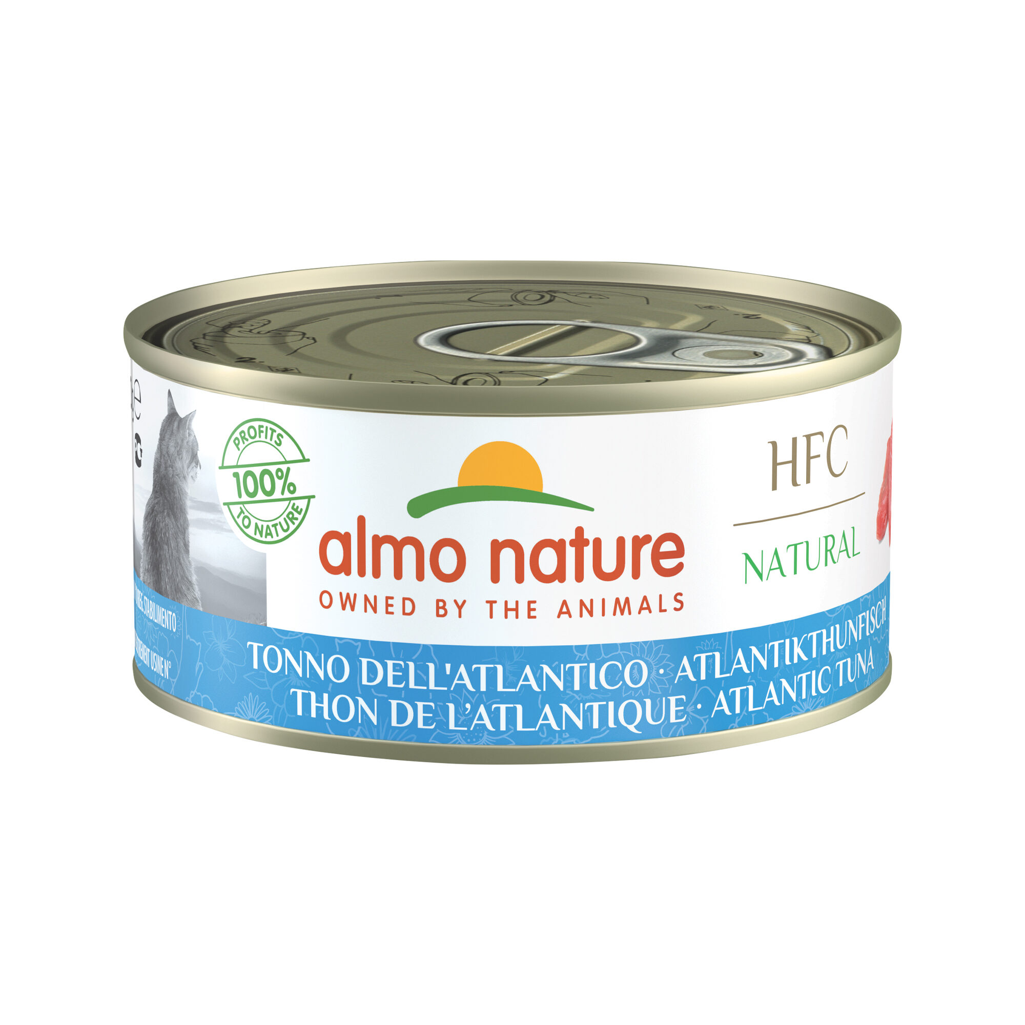 Almo Nature HFC Natural Cat Food - Atlantic Ocean Tuna - 24 x 150g