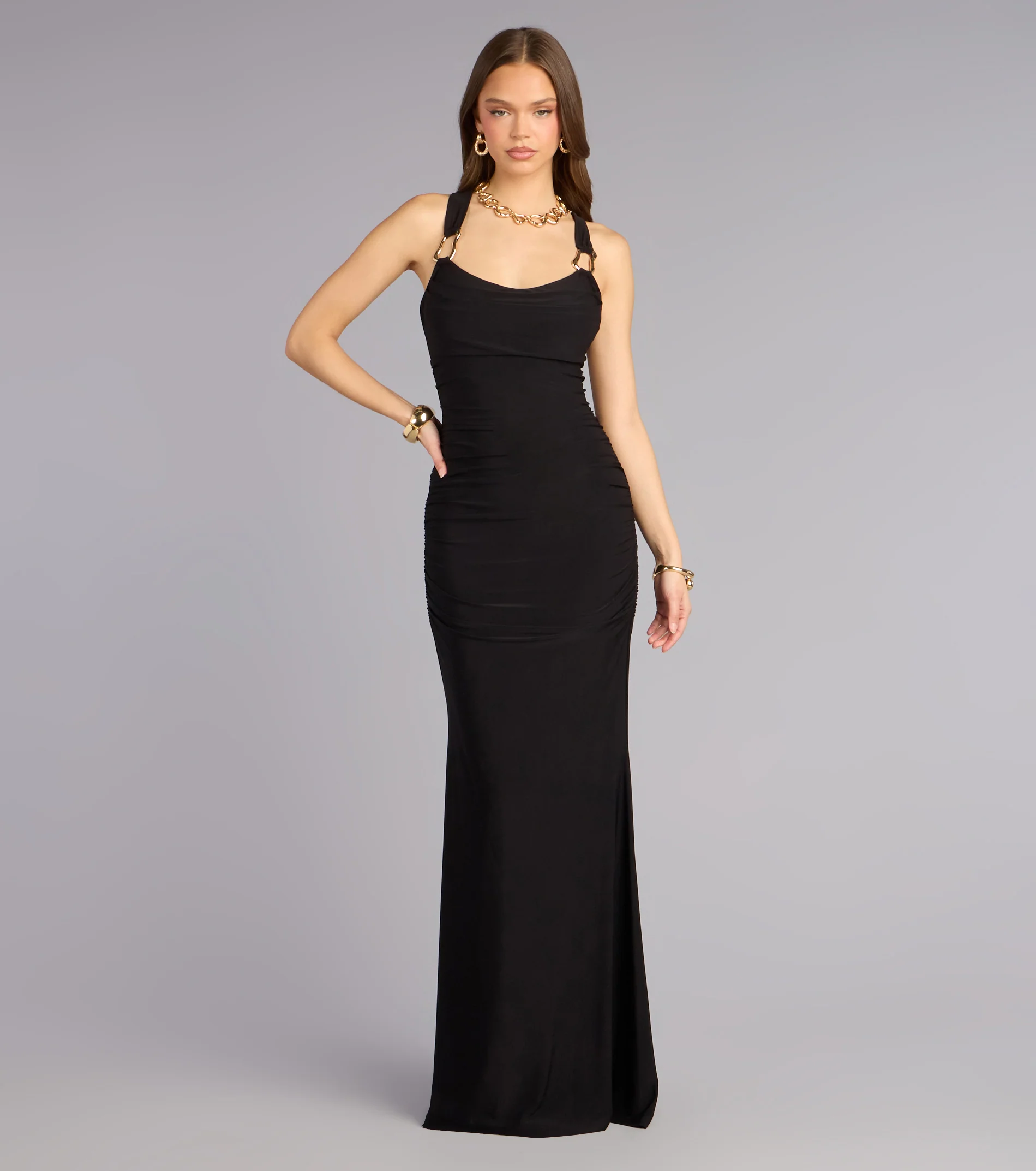 Mallory Open Back Mermaid Formal Dress
