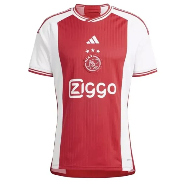 Ajax Home Jersey 23/24 (White/Bold Red)