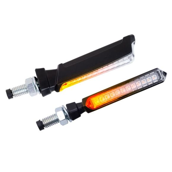 Puig Flashing Mod. Thin Homol Universal - BlackRef: Pui1020 / 9624N