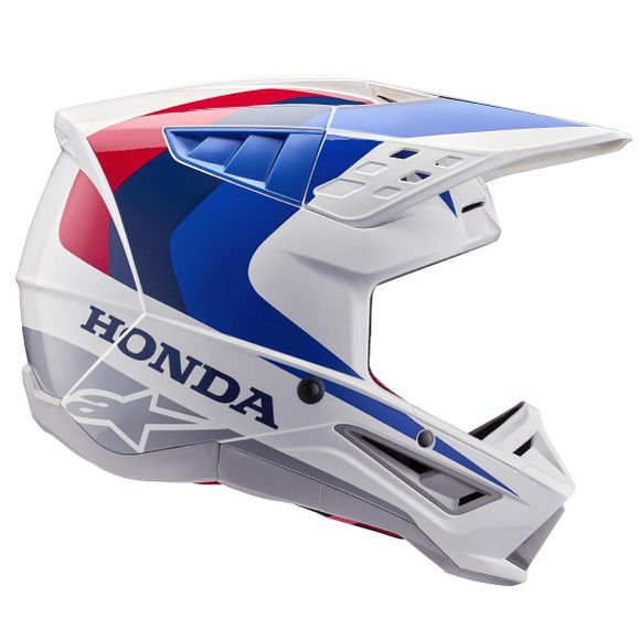 Casque cross Alpinestars S-M5 - HONDA 2024 - Bleu / RougeRef : AP3166