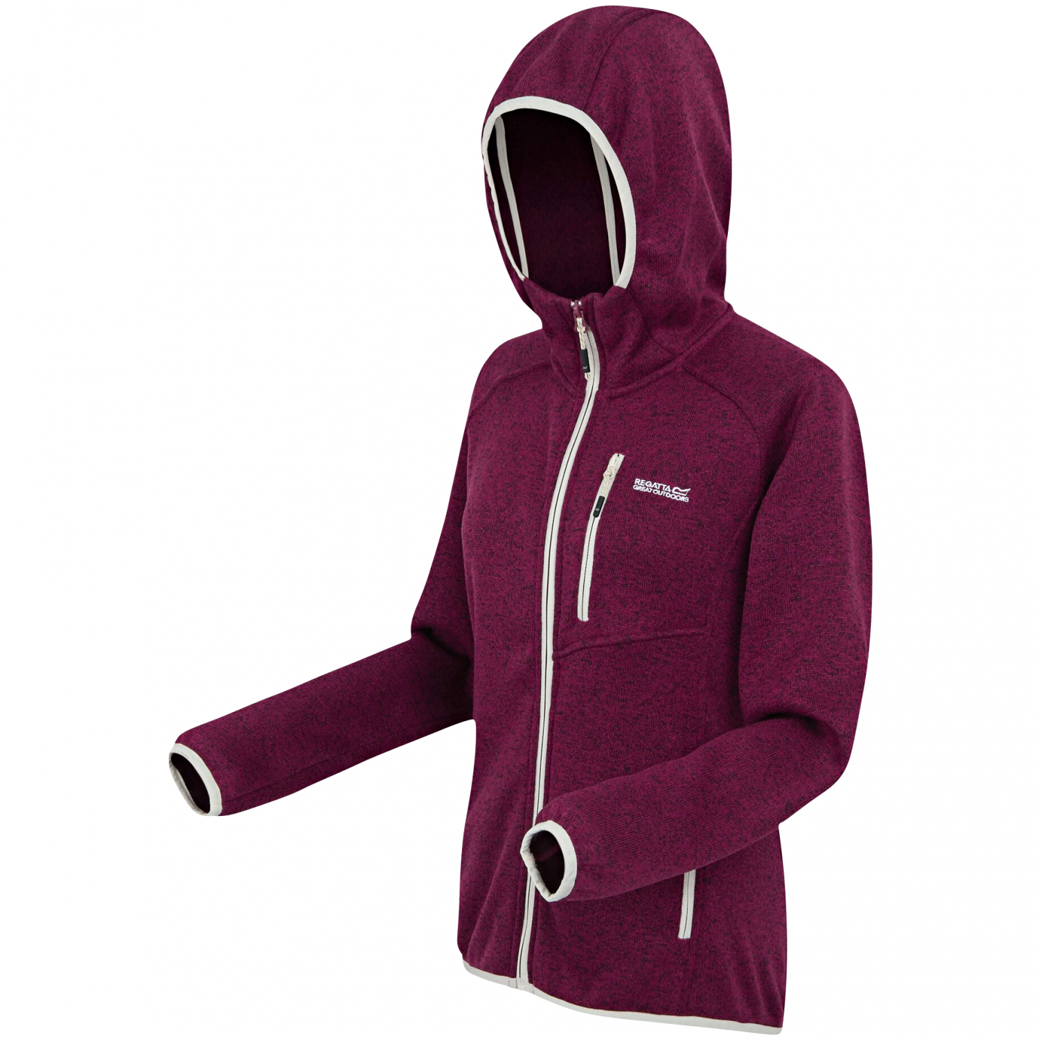 Regatta Newhill II Fleece Jacket Women (Beaujolais\/Light Vanilla)