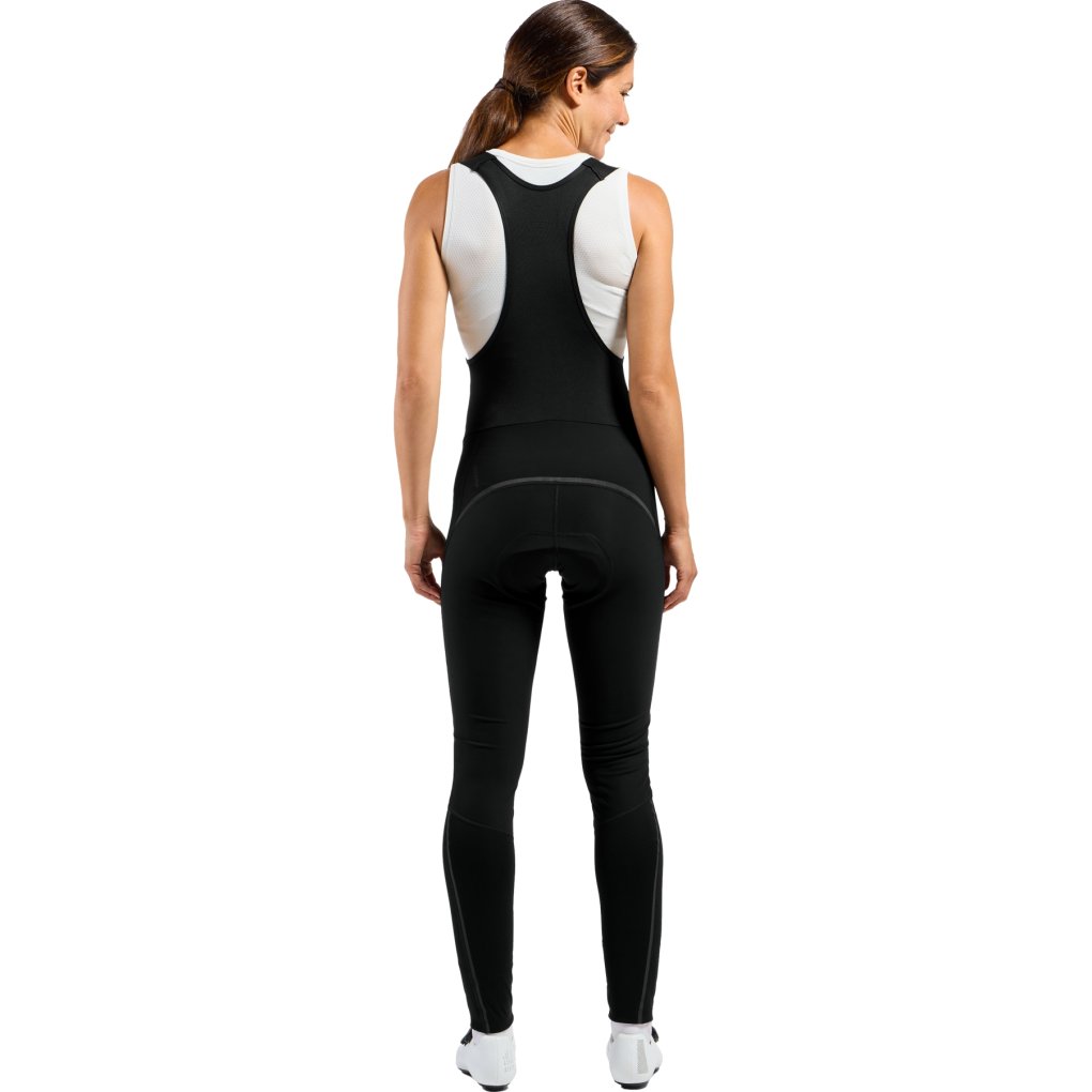 Odlo Zeroweight X-Warm Cycling Bib Tights Women - black