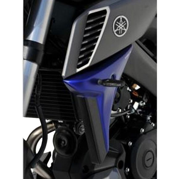 Ermax YAMAHA MT 125 Radiator Scoop - Blue / BlackRef: EM1400