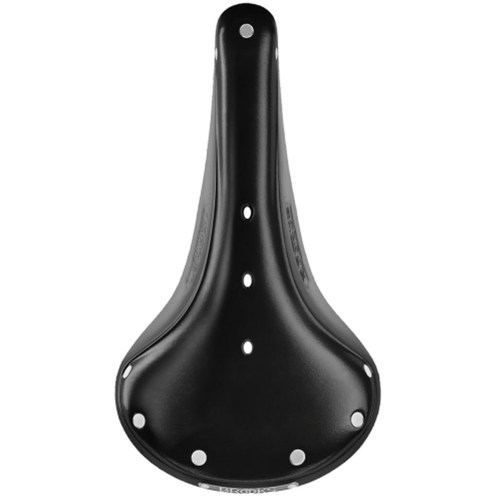 Brooks B17 Narrow Bend Leather Saddle - black