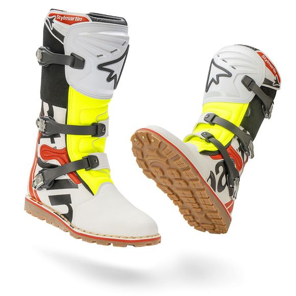 Bottes cross Stylmartin IMPACT PRO.2 2025 - Blanc / RougeRef : SM0121