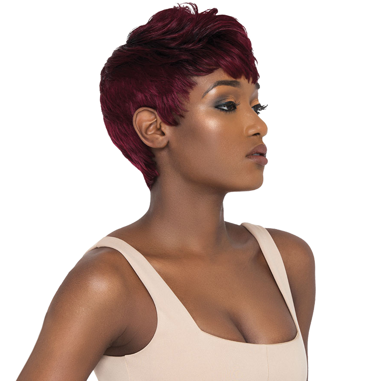 Outre Human Hair Wig Duby Wig Pixie mohawk