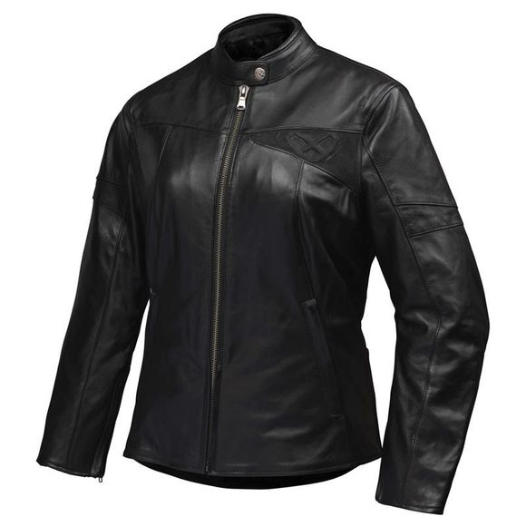 Blouson Moto Ixon CRANKY C LADY - NoirRef : IX1794