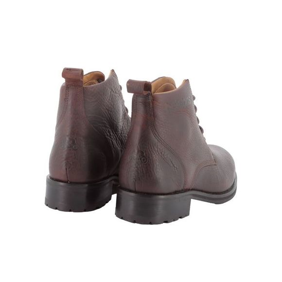 Helstons DEVILLE VIBRAM Half Boots - BrownRef: Hs1088-Cmpu