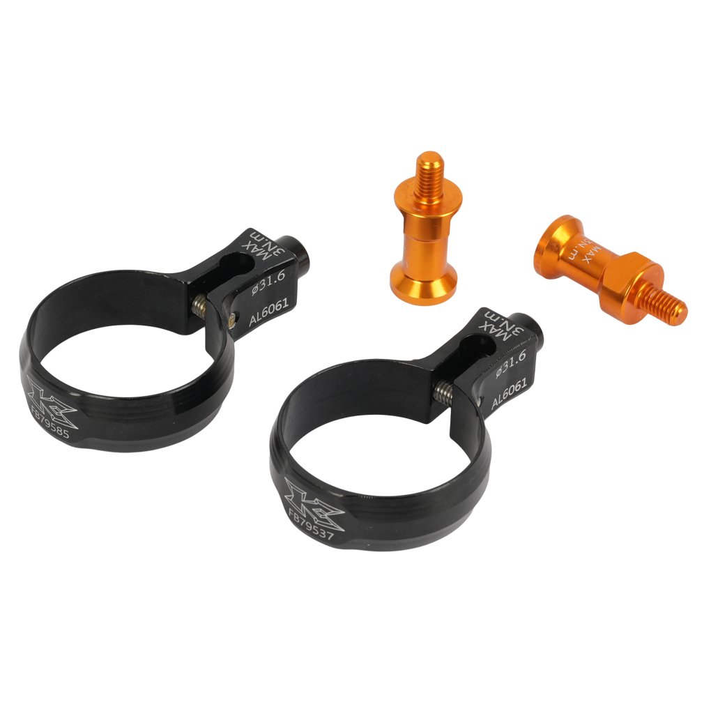 KCNC Seatpost Bottle Cage Clamps (2 pieces)