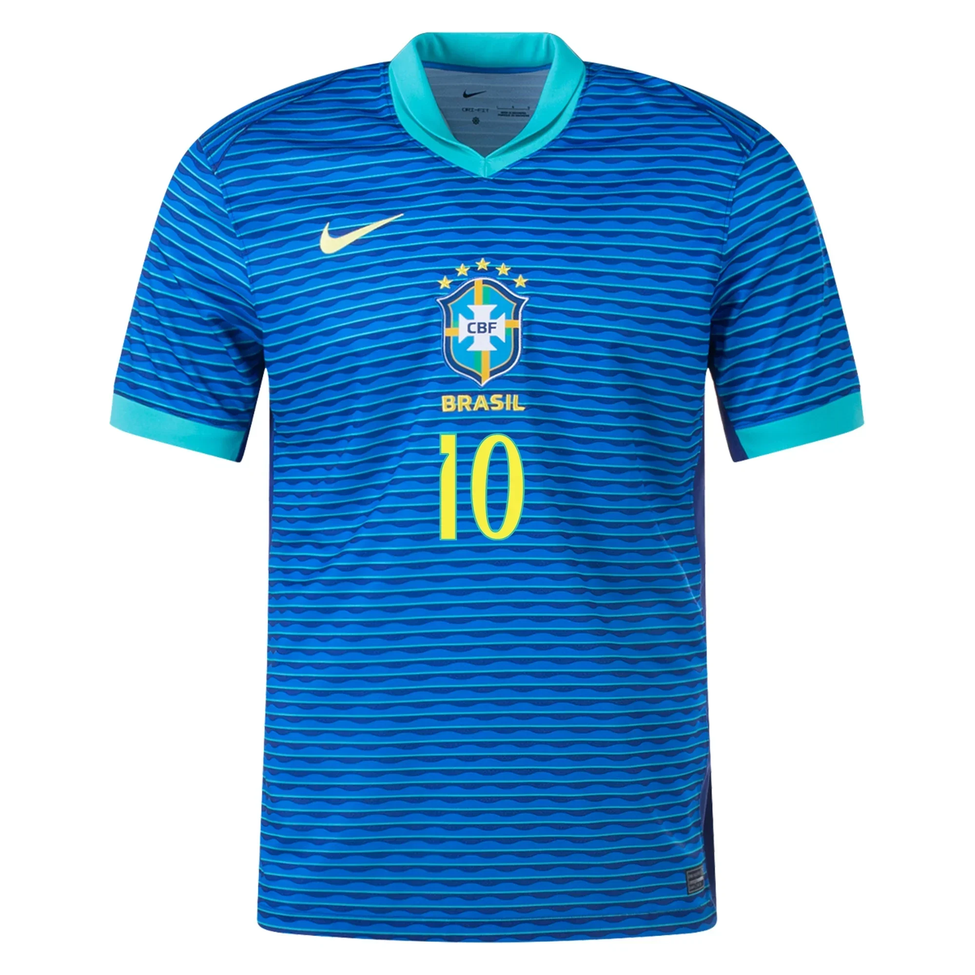 Mens Brazil Pele Away Jersey 24/25 (Soar/Dynamic Yellow)