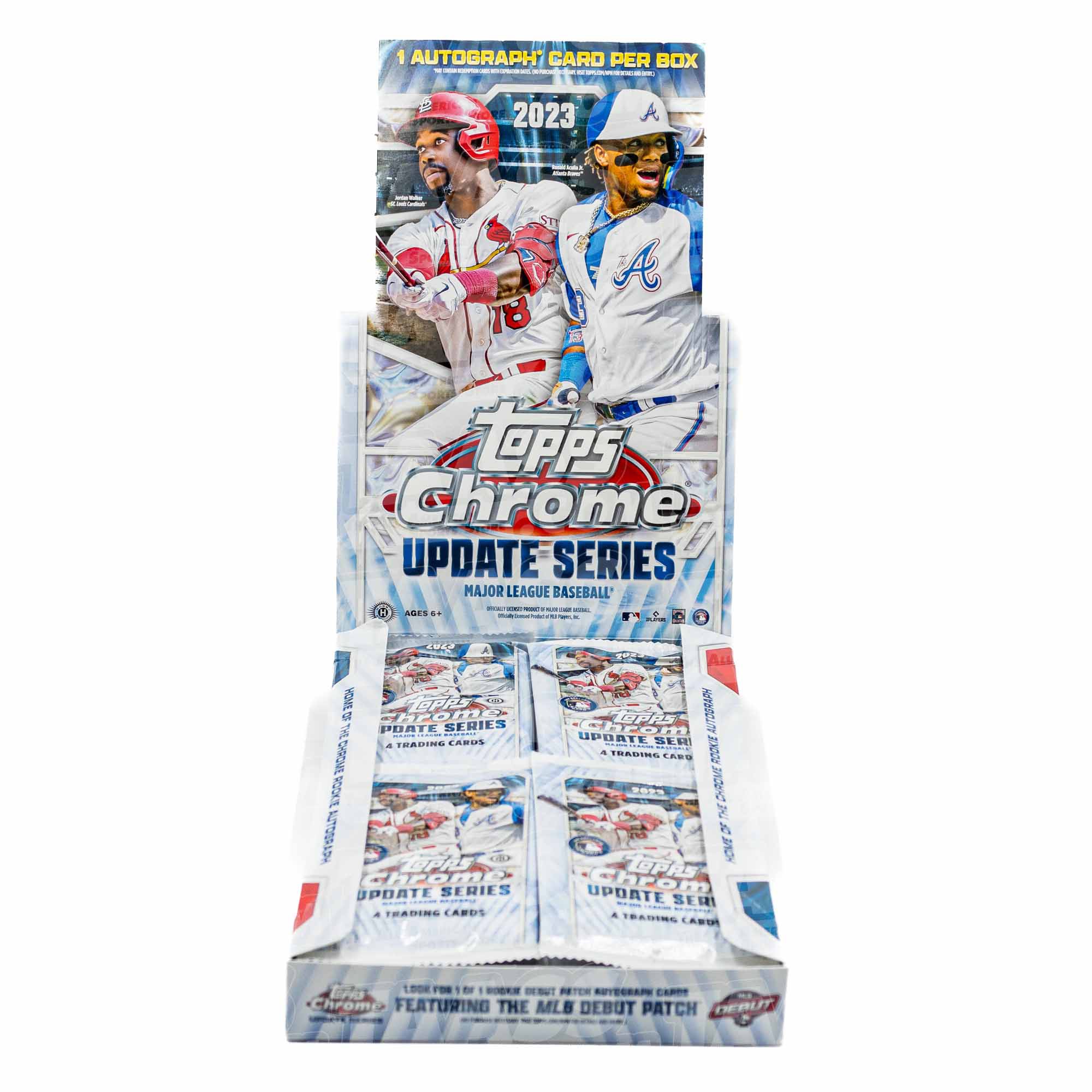 2023 Topps Chrome Update Series Baseball MLB Hobby Pack