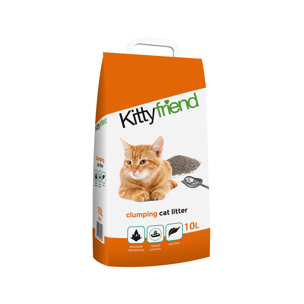 Kitty Friend - Clumping Cat Litter - 20 L