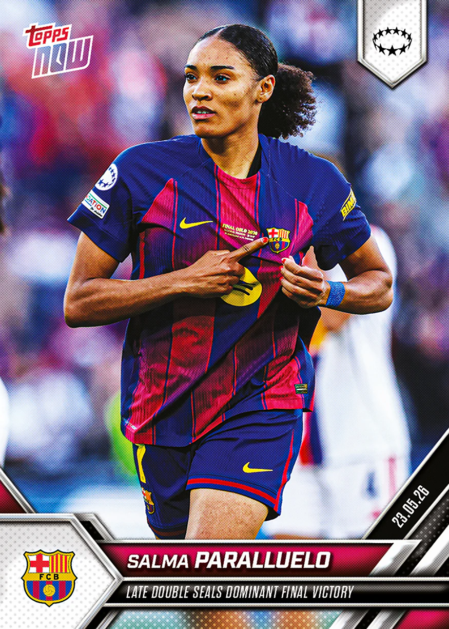 Salma Paralluelo - 2025-26 UWCL Topps NOW® - Card 33