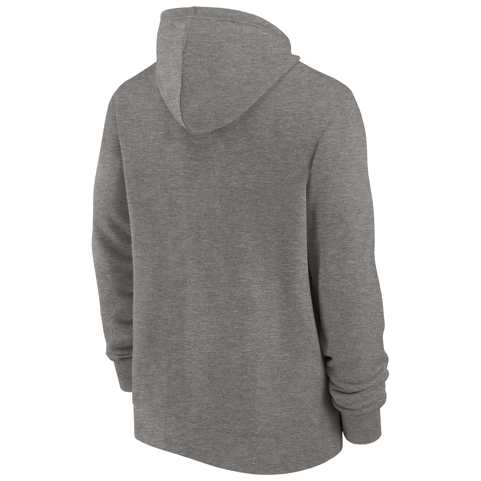 New Orleans Saints Historic Nike NFL Full-Zip Fleece Hoodie Gray