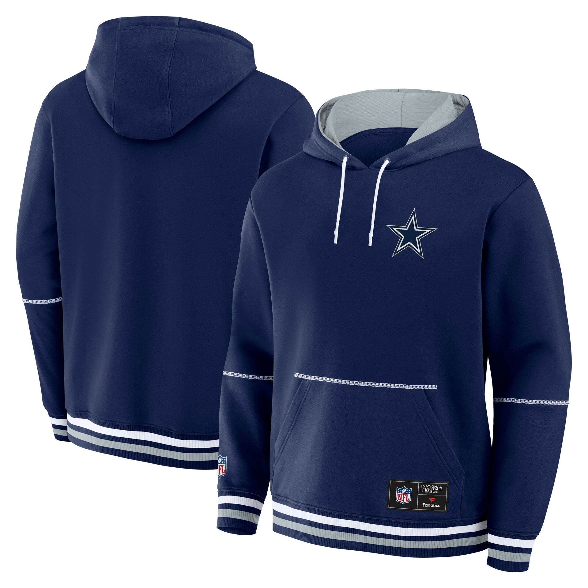 Dallas Cowboys Foundation NFL Hoodie Navy