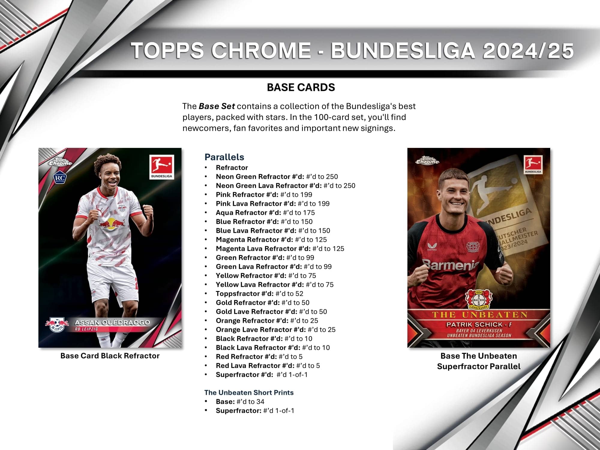 2024/25 Topps Chrome Bundesliga Football Hobby Box
