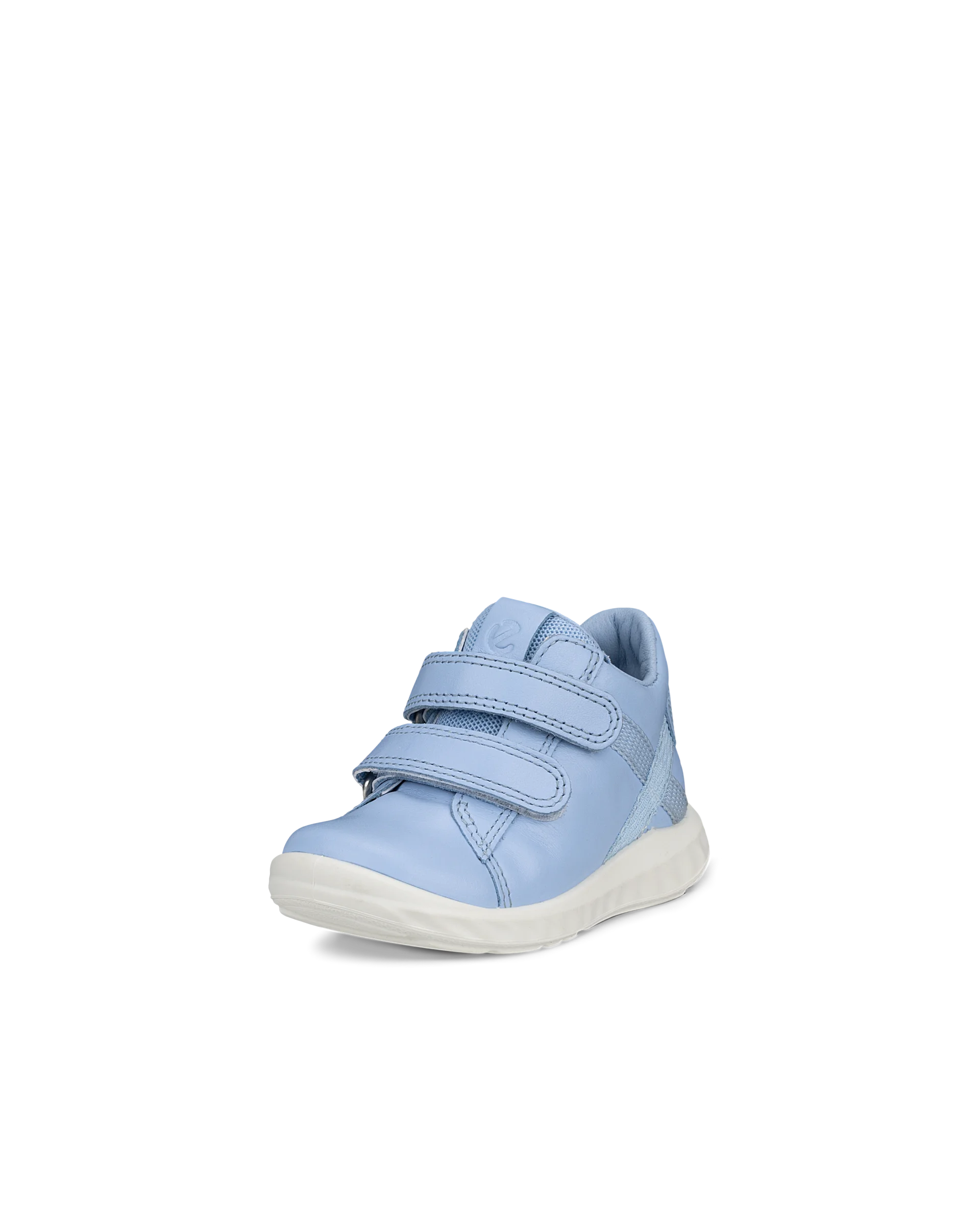ECCO SP.1 LITE INFANT Kinder Ledersneaker mit Klettverschluss Blau
