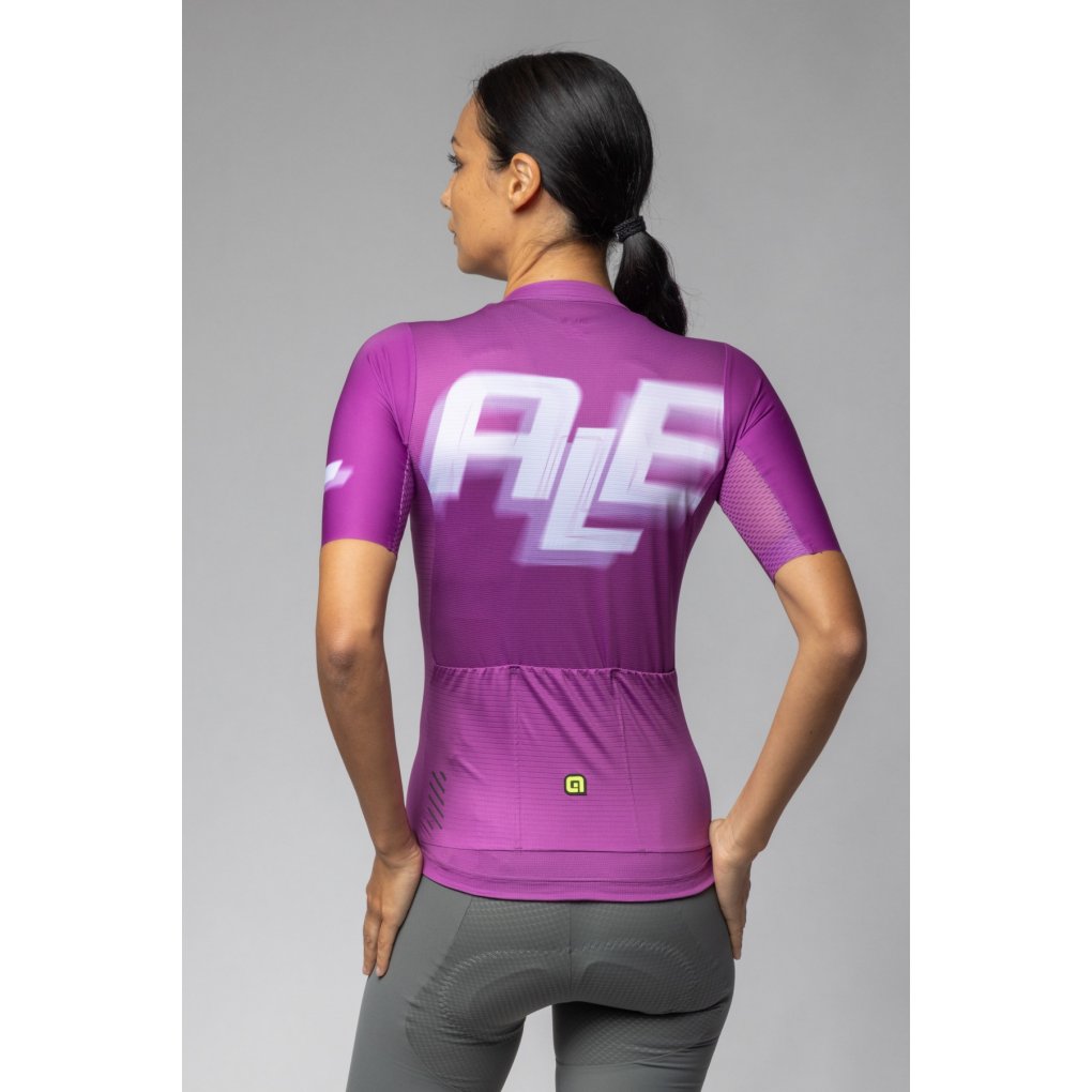Alé PR-E Sauvage Short Sleeve Jersey Women - violetta