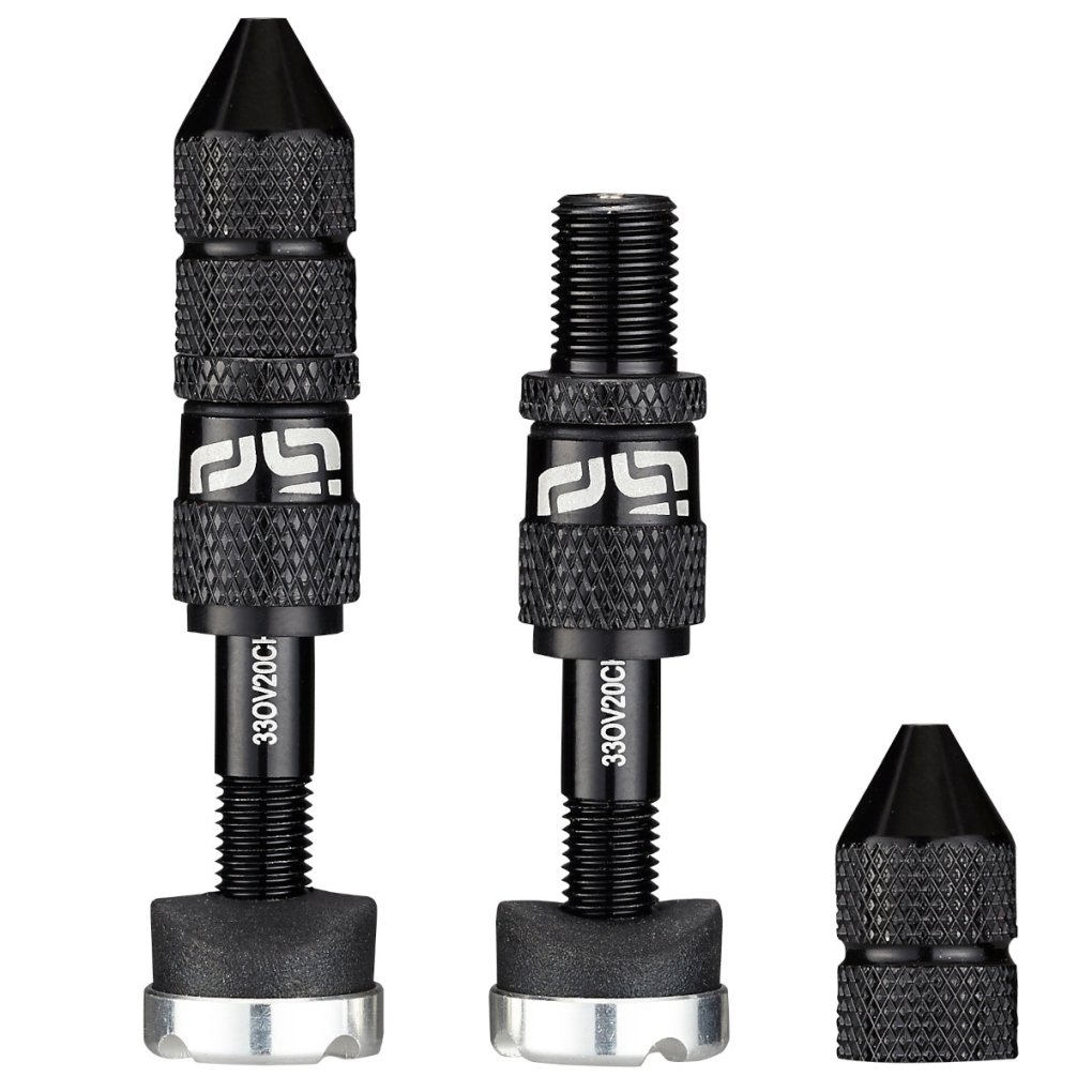 e*thirteen Quick Fill Tubeless Valves - Schrader - 16-24mm