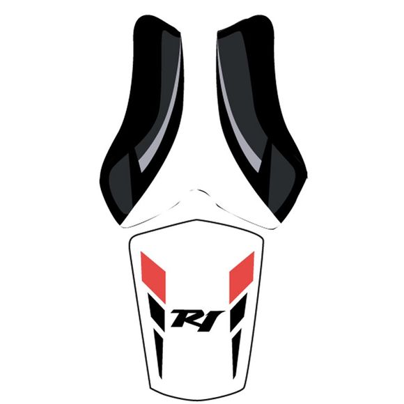 Housse de selle Bagster BlancYAMAHA 1000 YZF-R1 (RN22) - 2011 - 2012Ref : 2211F