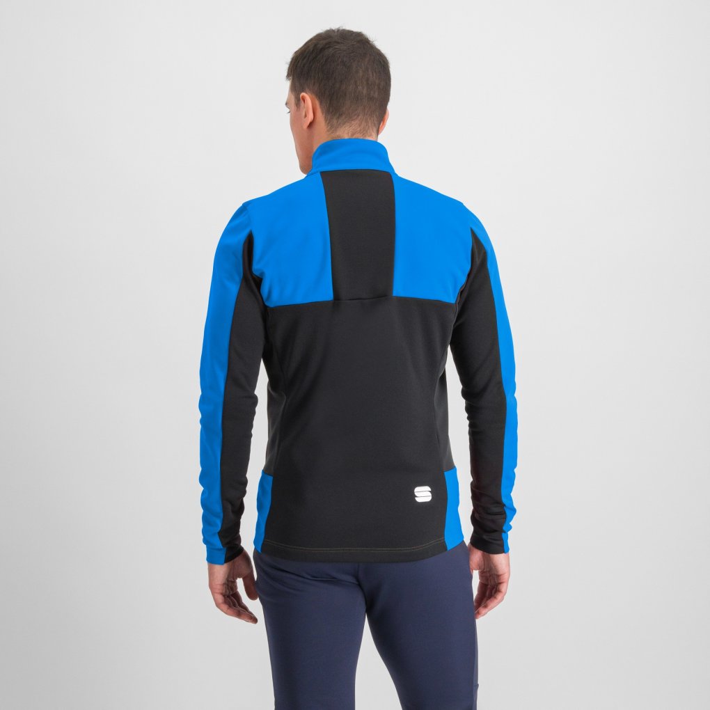 Sportful Squadra Jacket - 497 Blue Denim/Galaxy Blue