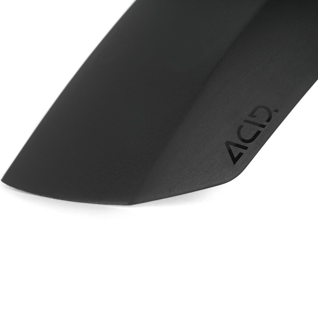 ACID MUD BLOCKER Front Mudguard - short - black