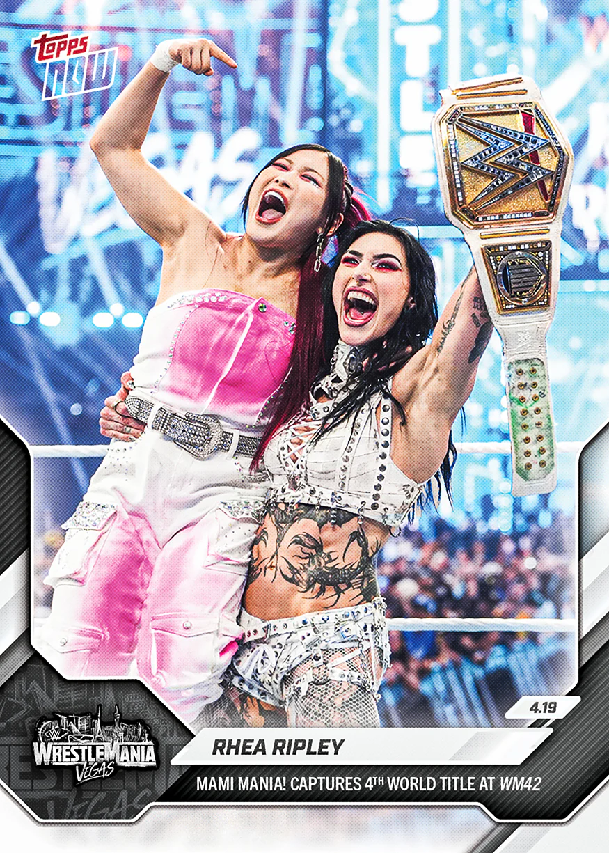 Rhea Ripley - 2026 WWE Topps NOW® - Card 49 - PR: 4359