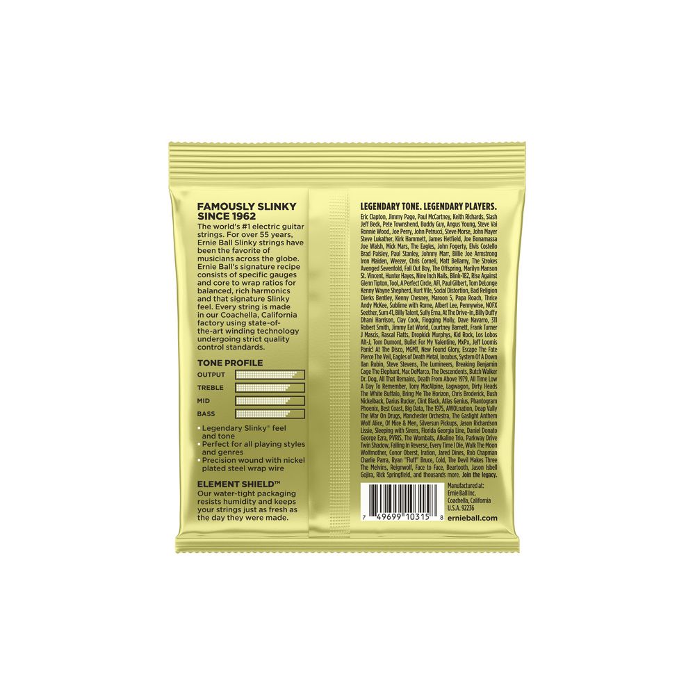 Ernie Ball 2214 Mammoth Slinky .012