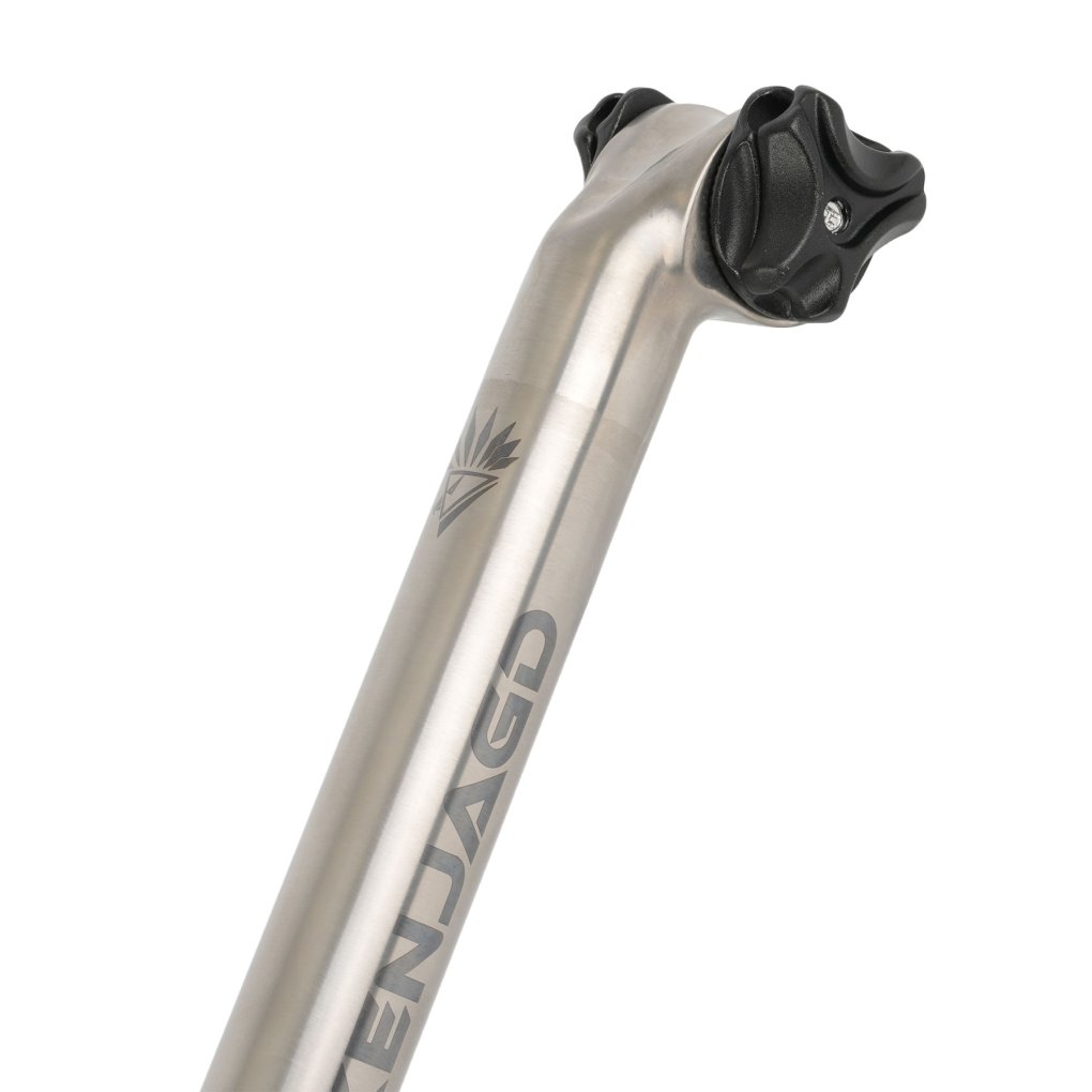 Falkenjagd Titanium Seatpost - Offset 15mm - 27.2mm | 400mm