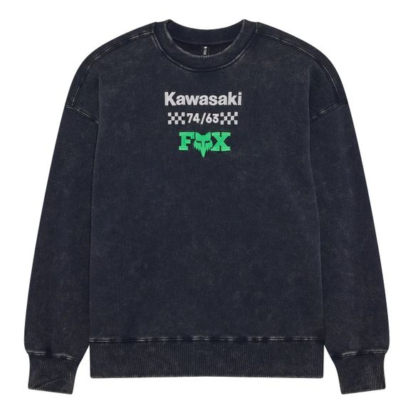 Fox KAWASAKI CREW Sweatshirt - BlueRef: FX6362