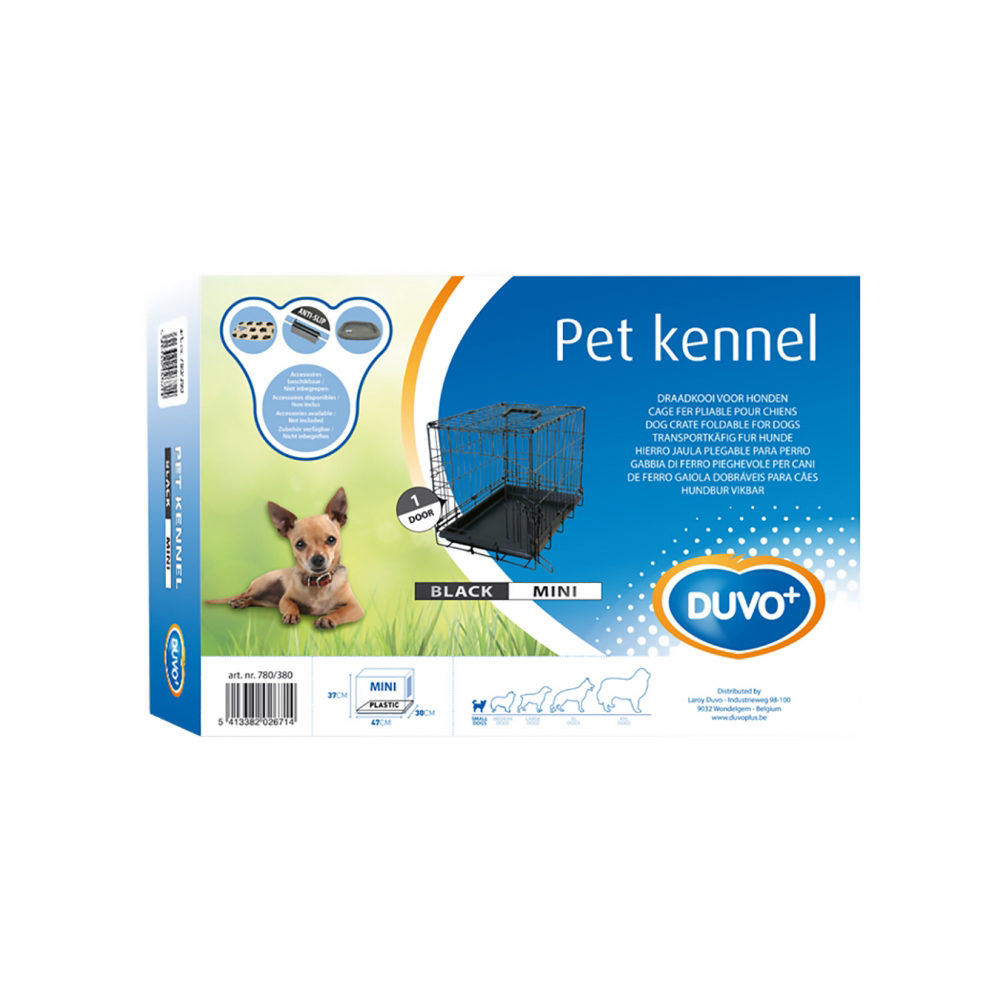 Duvo+ Dog Crate 2 Doors - Medium - 76 x 48 x 54cm