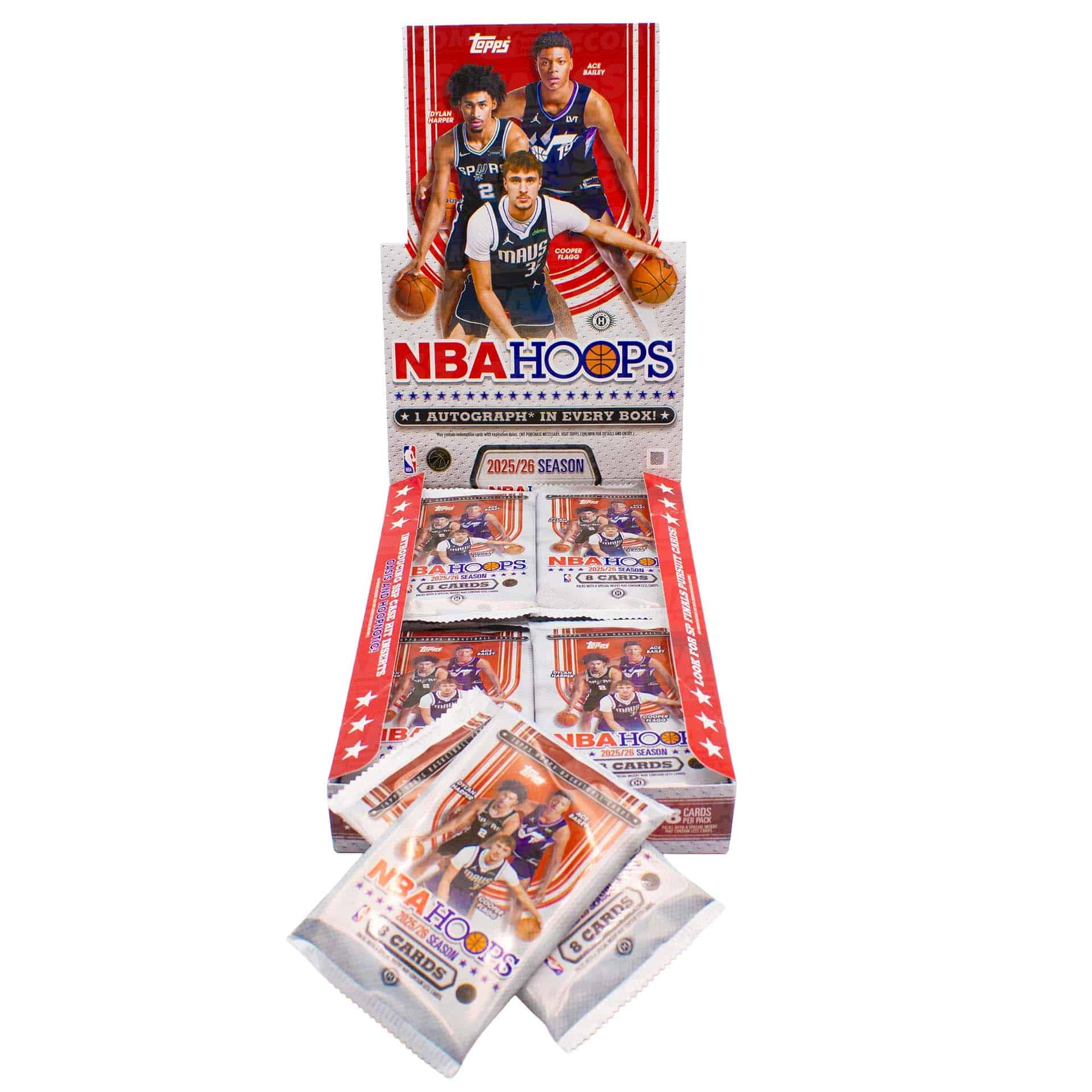 2025/26 Topps NBA Hoops Basketball Hobby Box