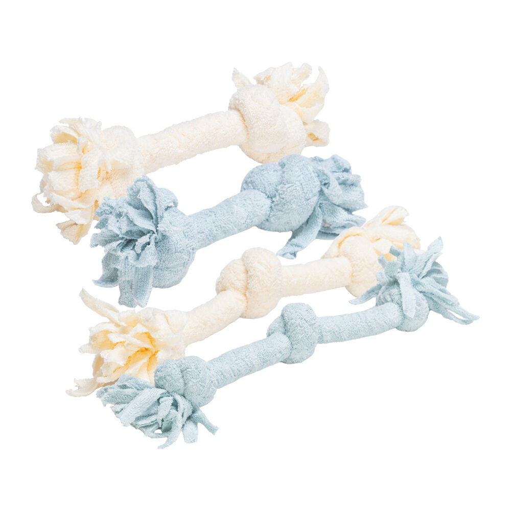 Beeztees Puppy Rope Toy Pim - 2 knots - blue