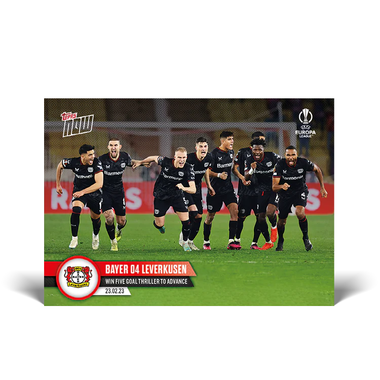 Topps UK - Win five goal thriller to advance - EL TOPPS NOW® Card #32
