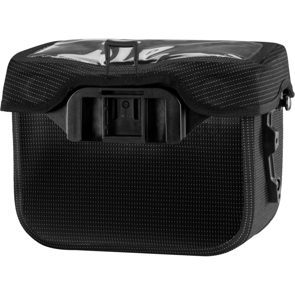 ORTLIEB Ultimate Six High Visibility - Handlebar Bag - 6.5L - black reflective
