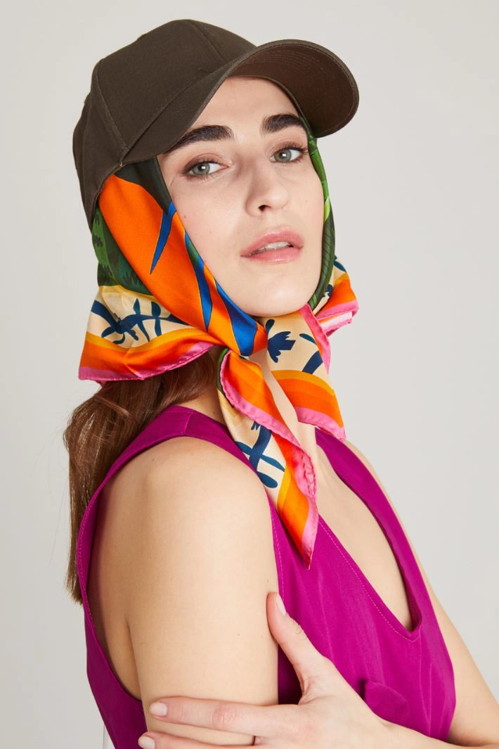 Cotton cap - MILITARY GREEN