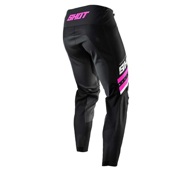 Shot CONTACT SHINING cross pants - PINK 2021 - Black / PinkRef: SO1867
