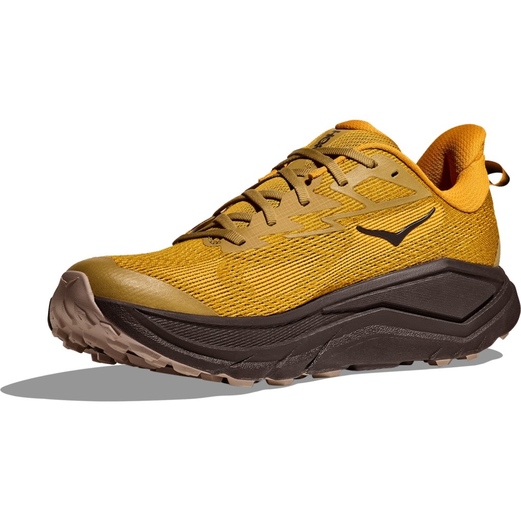 Hoka Challenger 8 Running Shoes Men - mustard seed / black