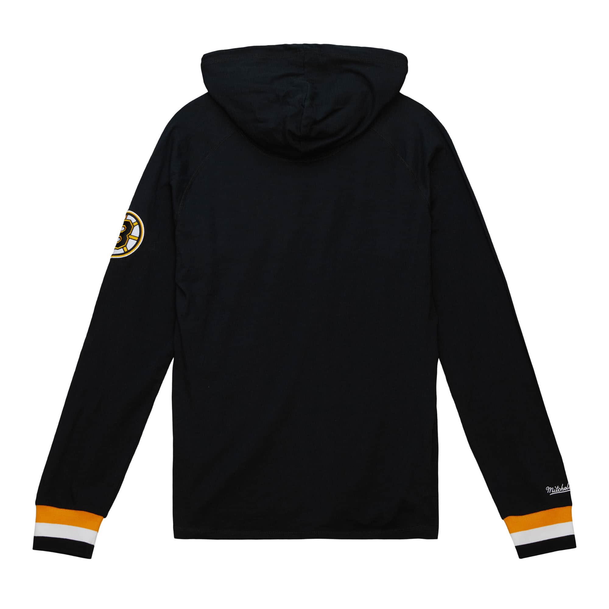 Boston Bruins Legendary Slub Mitchell & Ness NHL Long Sleeve Hoodie