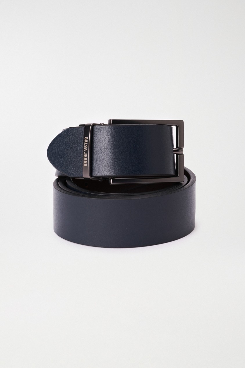 REVERSIBLE LEATHER BELT