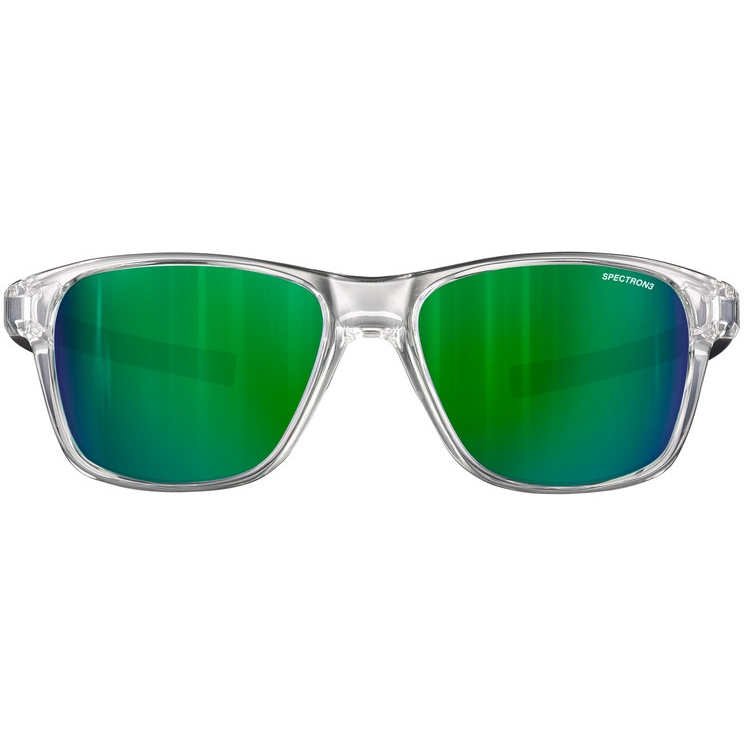 Julbo Cruiser Junior Sunglasses - Crystal / Dark Blue Matt - Multilayer Green Spectron 3